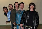 von re. nach li.: Frontman und Lead-Snger Jason "Jim" Boiler, Ren Galik (E-Gitarre), Christoph Zauchinger (Schlagzeug), Klaus Bergmaier (Orgel) und Martin Plangl (Bass)